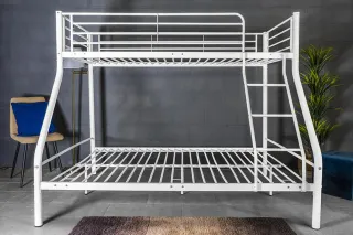 Litera Matrimonial Blanca y Azul