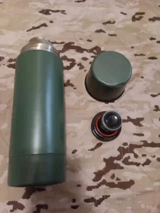 Termo verde Ejercito Belgico (1 l)