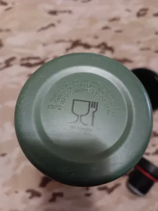 Termo verde Ejercito Belgico (1 l)