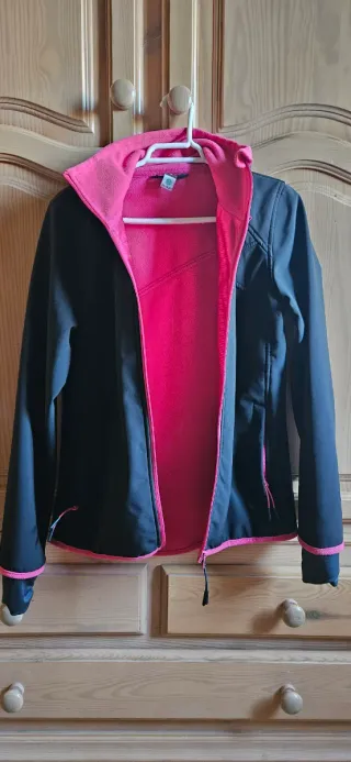 Chaqueta trekking mujer Bonfire