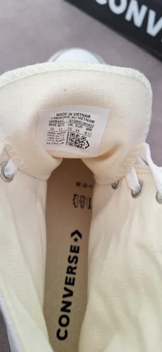 Zapatillas Blancas Talla 44 Unisex + Caja