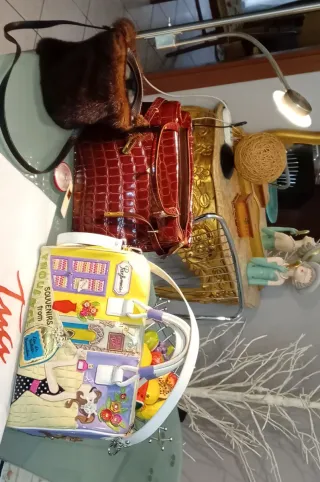 Borse donna firmate rosse e gialle