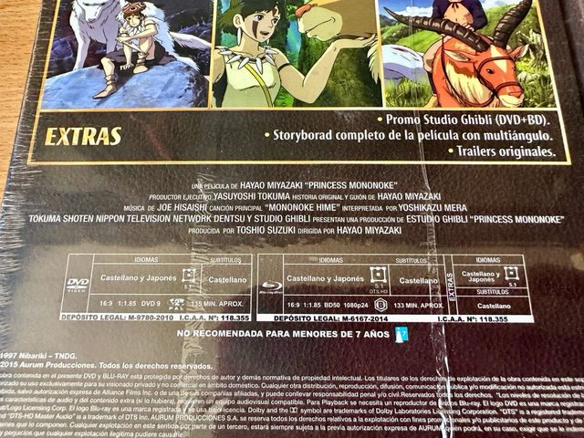 (Nuevo) Colección Studio Ghibli: Totoro y Mononoke