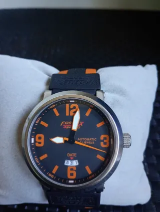 Reloj Formex 4Speed Automático Negro Naranja