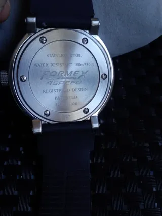 Reloj Formex 4Speed Automático Negro Naranja