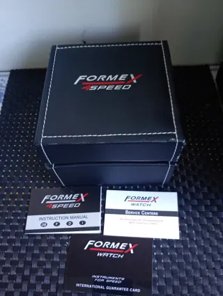 Reloj Formex 4Speed Automático Negro Naranja