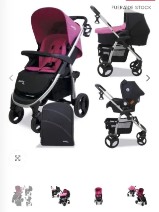 Carrito y Silla Bebé Asalvo