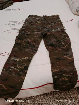 Pantalón Militar Camuflaje Talla 42