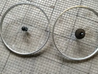 Cerchio e copertone bici 26