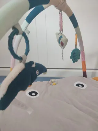 Manta de actividades elefante