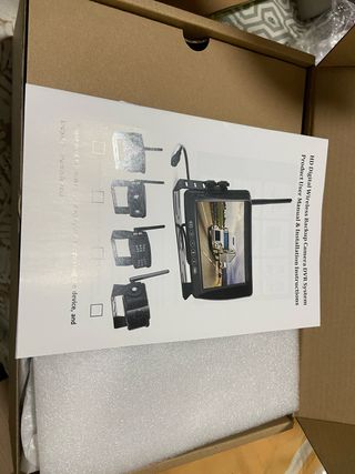 Cámara Marcha Atrás HD Digital DVR Inalámbrica