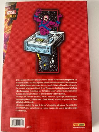 Colección Comics Los Vengadores Marvel Gold