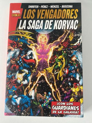 Colección Comics Los Vengadores Marvel Gold