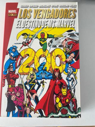 Colección Comics Los Vengadores Marvel Gold