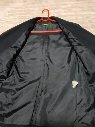 Americana Benetton azul marino