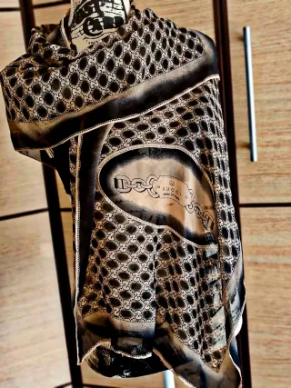 Maxifoulard Gucci Beige e Nero