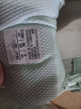 Acsis Talla 36 Verde Mujer