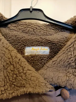 Chaqueta marrón forrada