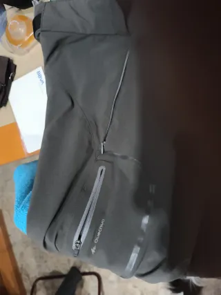 Pantalones grises mujer