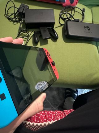 nintendo switch completa con giochi