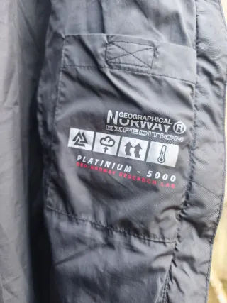 Chaqueta Geographical Norway Waka S Negra