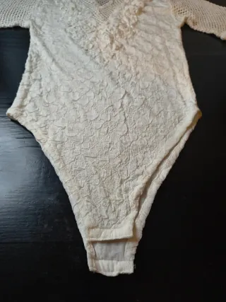 Body Vintage Pizzo e Rete Made in Italy