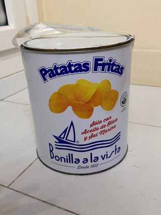 Lata Patatas Fritas Bonilla a la Vista