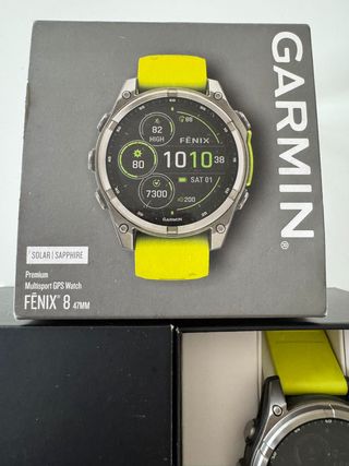 Garmin Fenix 8 47mm Solar Sapphire