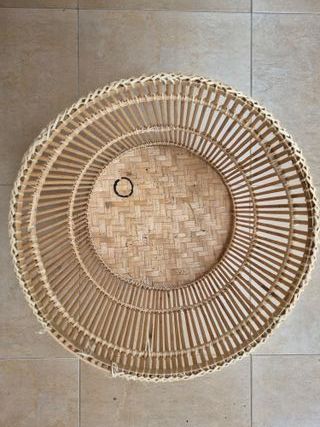 Cesta de ratán grande – usada, decorativa