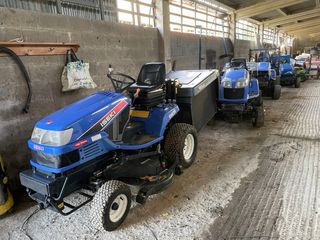 Cortacésped Iseki SXG22 descarga altura