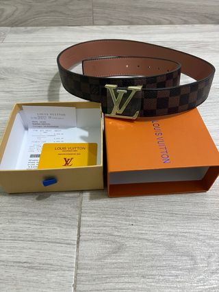 Cintura Louis Vuitton Marrone