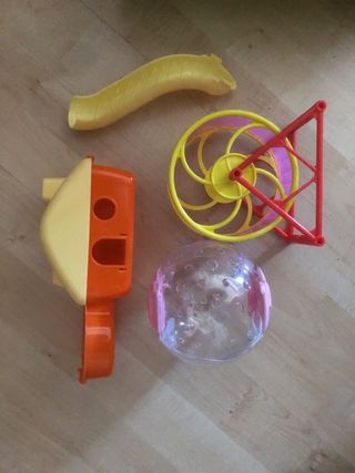 Jaula para hámster ruso.