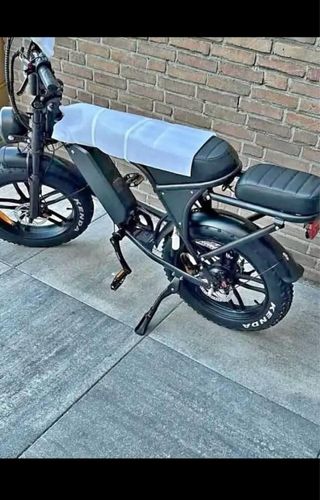 Bici Eléctrica Fat Bike Negra