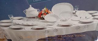Vajilla Santa Clara 44 piezas Porcelana