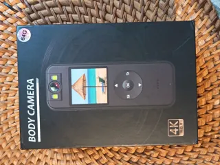 Cámara Corporal 4K HDR Nueva!