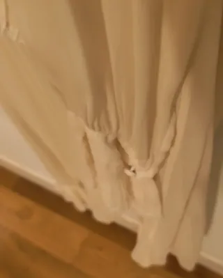 Blusa DKNY Seda Transparente Talla M