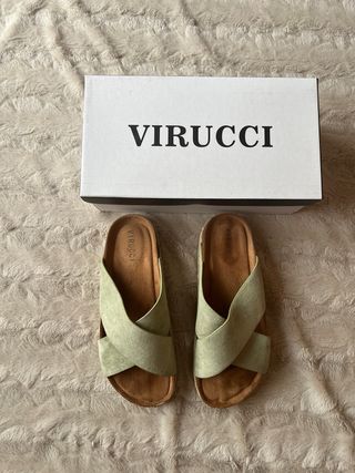 Sandalias Virucci talla 39 nuevas con caja