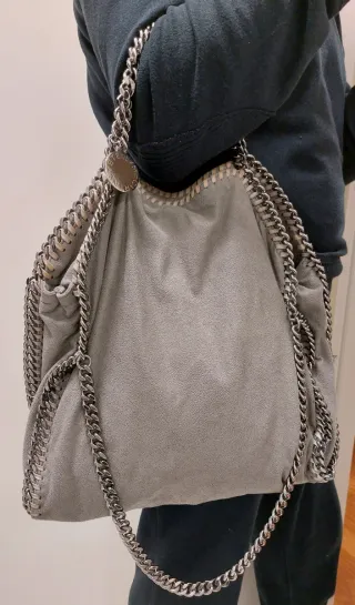 Borsa Stella McCartney Grigia