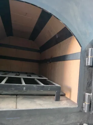 Estufa industrial leña alta capacidad