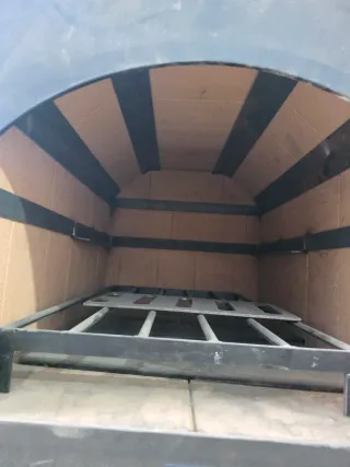 Estufa industrial leña alta capacidad