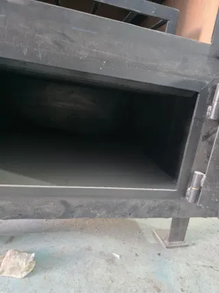 Estufa industrial leña alta capacidad