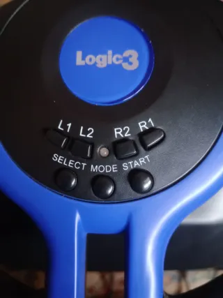 Volante Logic3 para videojuegos