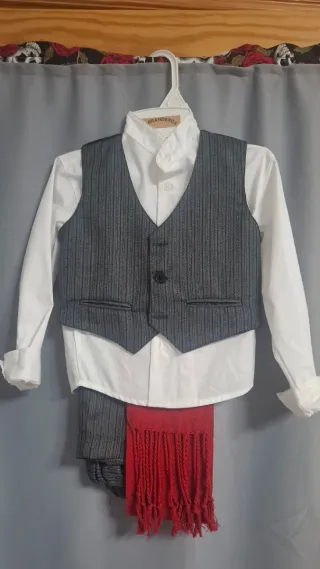 Conjunto Ropa Canario (niño)