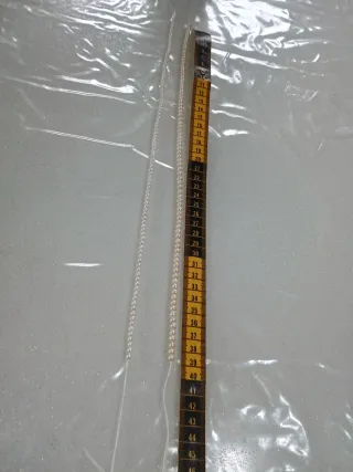 Collana vera perla bianca