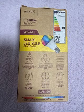 Bombilla LED Inteligente Estándar