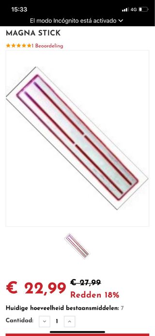 Bandejas magnéticas y stick magnético