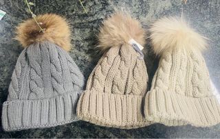 3 Cappelli di Lana Imbottiti
