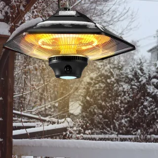 Riscaldatore da Esterno Sospeso 2000W Riscaldatore