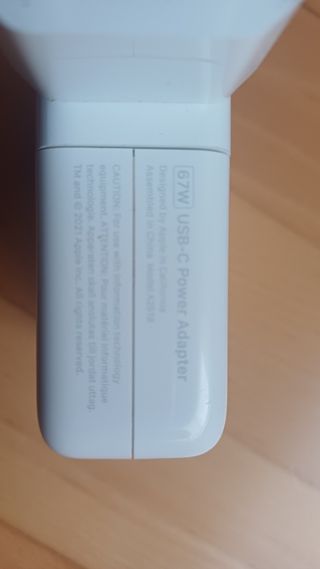 Cargador Apple Blanco