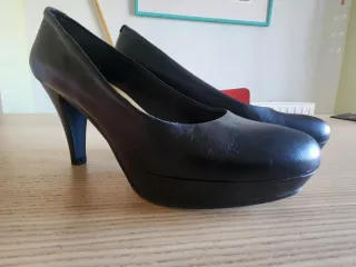 Zapatos de tacón negros Porto